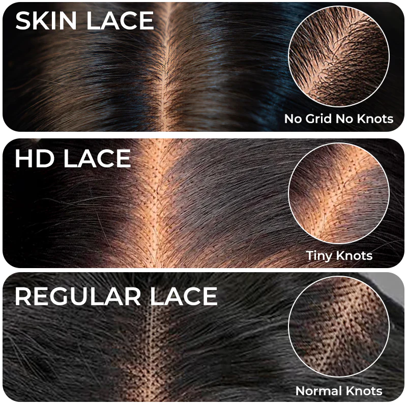 M-Cap Wear Go Kinky Curly 9x6 Pre Bleached Tiny Knots Pre-Cut HD Lace Glueless Wig